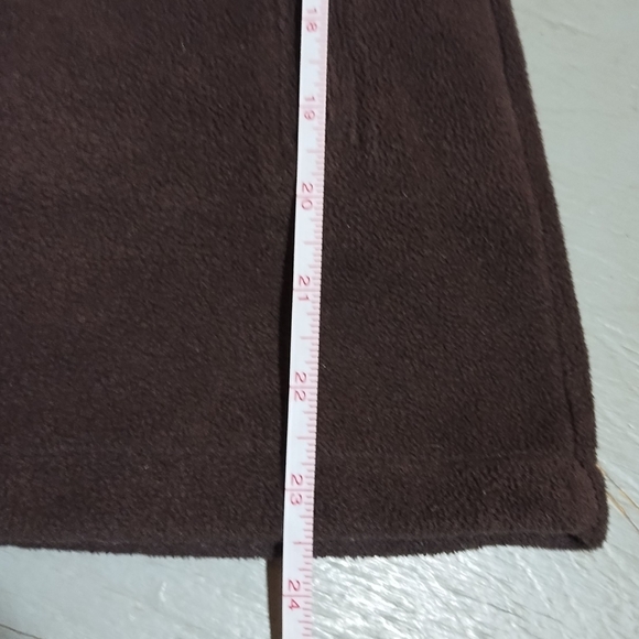 Bench Brown & Pink Zip Up Fleece Jacket Sweater Size Small - Picture 10 of 11
